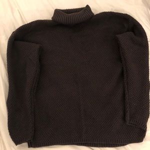 Eileen Fisher Turtleneck Sweater Charcoal